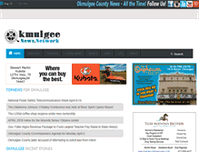 Tablet Screenshot of okmulgeenews.net